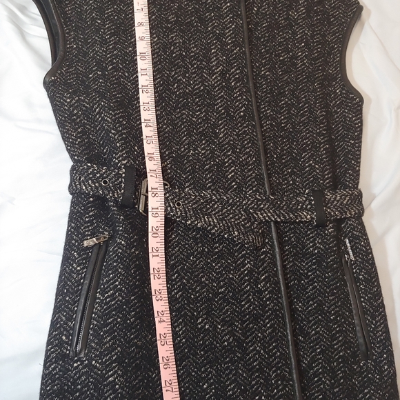 NWOT Tory Burch Sleeveless Wool Coat -US S - Picture 10 of 13